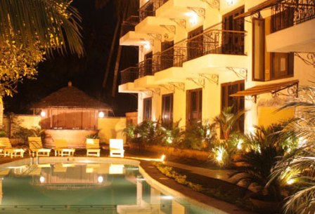 Hotel listing, hotel booking Goa Calangute